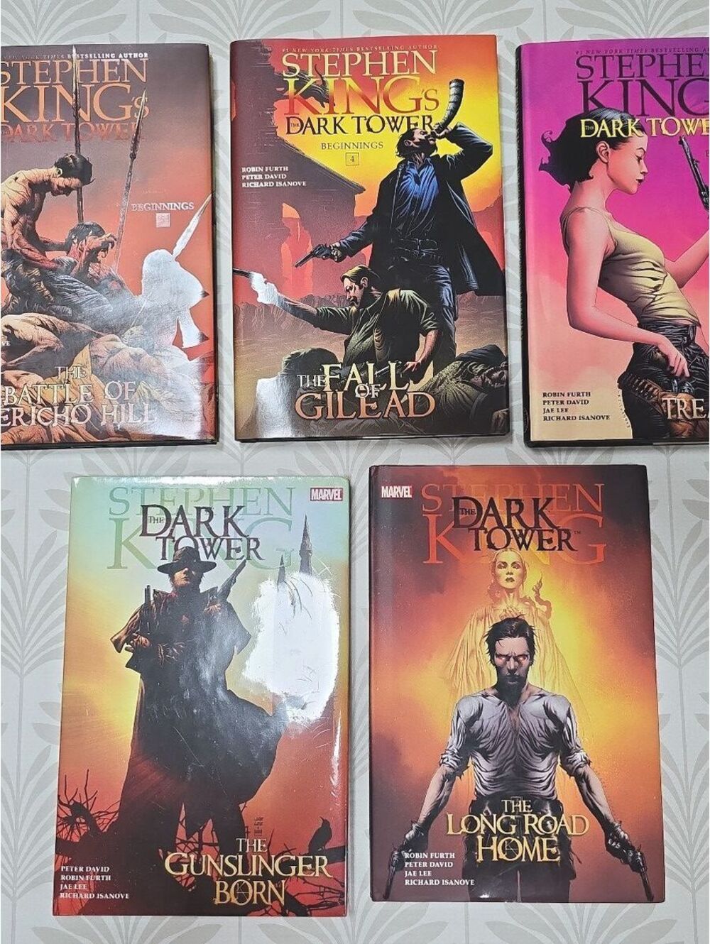 Stephen King Dark Tower Beginnings 1-5 Complete Hardcover Set Marvel Gallery 13